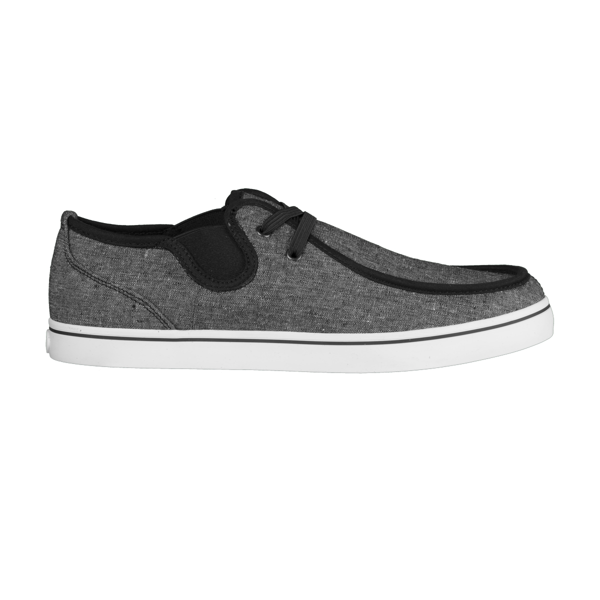 Lugz Mens Sparks Slip - Black/White