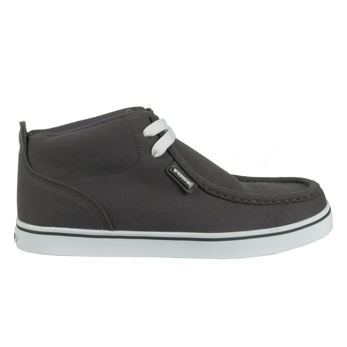 Lugz Strider Mens Shoe Charcoal/White